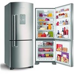 Ficha técnica e caractérísticas do produto Refrigerador Brastemp Inverse 2 Portas 422 Litros Inox Frost Free - 110V
