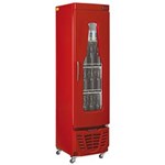 Ficha técnica e caractérísticas do produto Refrigerador Cervejeira GRBA-230VM 230L Vermelha - Gelopar - 220v