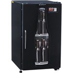 Ficha técnica e caractérísticas do produto Refrigerador Cervejeira GRBA-120PR 112L Preto - Gelopar - 220v