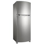 Ficha técnica e caractérísticas do produto Refrigerador Consul Frost Free Duplex CRM50AR - 437 L - Inox - 110v