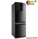 Ficha técnica e caractérísticas do produto Refrigerador de 02 Portas Brastemp Frost Free com 460 Litros com Freezer Invertido Evox - BRE59AK
