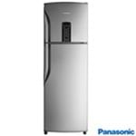 Refrigerador de 02 Portas Panasonic ReGeneration Frost Free com 387 Litros com Inverter Aço Escovado - NR-BT42BV1X