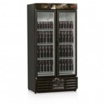 Refrigerador de Bebidas Cervejeira Gelopar 760L Grba-760PV Porta de Vidro Preto