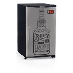 Ficha técnica e caractérísticas do produto Refrigerador de Bebidas Cervejeira Gelopar GRBA-120GW Porta Cega
