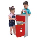 Ficha técnica e caractérísticas do produto Refrigerador Duplex Infantil Mini Chef Branco Xalingo Brinquedos Branco