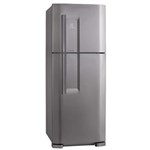 Ficha técnica e caractérísticas do produto Refrigerador Electrolux DC51X Cycle Defrost Duplex com Freezer Gigante 475 L - Prata - 220v