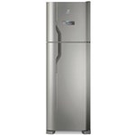 Ficha técnica e caractérísticas do produto Refrigerador Electrolux DFX41 Frost Free Duplex 371 Litros Inox - 110V
