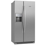 Ficha técnica e caractérísticas do produto Refrigerador Electrolux Side Inverse SS72X Titanium - 504L - 110V