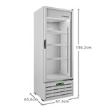 Ficha técnica e caractérísticas do produto Refrigerador Expositor para Bebidas Metalfrio VB40RE com Controlador Eletrônico - 406 Litros - 110V