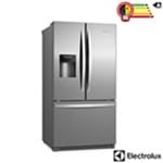Refrigerador French Door de 03 Portas Frost Free Electrolux com 634 Litros Inox e Cinza - FDI90