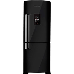 Ficha técnica e caractérísticas do produto Refrigerador Frost Free BRE50NE Inverse Preto 422 Litros - Brastemp