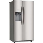 Ficha técnica e caractérísticas do produto Refrigerador Frost Free Side By Side Midea Desea 515 Litros , Inox