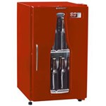Ficha técnica e caractérísticas do produto Refrigerador Gelopar para Bebidas Cervejeira GRBA-120VM Vidro Vermelho - 112 Litros - 110V - 220v
