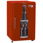 Ficha técnica e caractérísticas do produto Refrigerador Gelopar para Bebidas Cervejeira GRBA-120VM Vidro Vermelho - 112 Litros - 110V - 110v