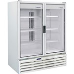 Ficha técnica e caractérísticas do produto Refrigerador Metalfrio 2 Portas Vertical VB99R Expositor Porta Dupla de Vidro para Bebidas 1.186 Litros - Branco
