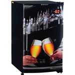 Refrigerador para Bebidas Gelopar Cervejeira GRBA-120B 112l Preto/Adesivado