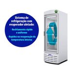Ficha técnica e caractérísticas do produto Refrigerador Porta De Vidro 572l Vb52r - Metalfrio