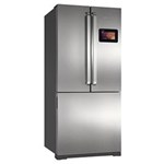 Ficha técnica e caractérísticas do produto Refrigerador 3 Portas Frost Free BRN80 540L Side By Side Inverse Platinum - Brastemp