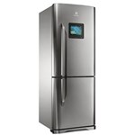 Ficha técnica e caractérísticas do produto Refrigerador 2 Portas Frost Free DT52X 454 Litros Freezer Invertido Inox 110v - Electrolux - 110V