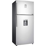 Ficha técnica e caractérísticas do produto Refrigerador Samsung Duplex 2 Portas Frost Free RT46 Dispenser de Água Externo 458L - Inox