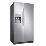 Ficha técnica e caractérísticas do produto Refrigerador Samsung RS50N Side By Side Inox Look - 501L - 220v