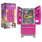 Ficha técnica e caractérísticas do produto Refrigerador Side By Side Casinha Flor - Xalingo Brinquedos