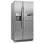Ficha técnica e caractérísticas do produto Refrigerador Side By Side Electrolux SH72X com Home Bar, Dispenser de Água e Ice Maker - 504 L - Inox - 110V