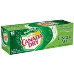 Ficha técnica e caractérísticas do produto Refrigerante Canada Dry Ginger Ale - 12 Unidades 355ml
