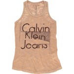 Ficha técnica e caractérísticas do produto Regata Calvin Klein Jeans Clara