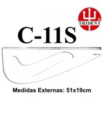 Ficha técnica e caractérísticas do produto Régua Costura Trident C-11S