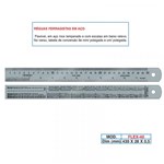Ficha técnica e caractérísticas do produto Regua de Aco 40cm-flex-40 - Trident