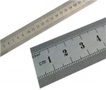 Ficha técnica e caractérísticas do produto Régua de Aço 60 cm