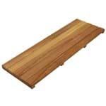 Régua de Deck de Madeira Ipê / Champanhe 100x35cm Keywoods