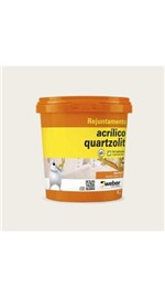 Ficha técnica e caractérísticas do produto Rejunte Acrílico 1kg Branco - Quartzolit