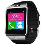 Ficha técnica e caractérísticas do produto Relogio 2017 Smart Watch Dz09 Android Celular Chip Bluetooth Prata