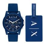 Ficha técnica e caractérísticas do produto Relógio Armani Exchange Masculino Outerbanks Azul AX7107/8AN AX7107/8AN