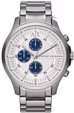 Ficha técnica e caractérísticas do produto Relógio Armani Exchange Masculino Prata Azul