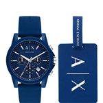 Ficha técnica e caractérísticas do produto Relógio Armani Exchange Outerbanks Azul - AX7107/8AN