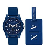 Ficha técnica e caractérísticas do produto Relógio Armani Exchange Outerbanks Azul AX7107/8AN