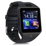 Relógio Bluetooth Smartwatch Ge Chip Dz09 Iphone Android Preto - Odc