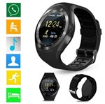 Ficha técnica e caractérísticas do produto Relógio Bluetooth Smartwatch Y1 Touch
