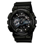 Ficha técnica e caractérísticas do produto Relógio Casio Ana-Digi Masculino G-Shock - GA-110-1BDR