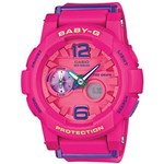 Ficha técnica e caractérísticas do produto Relógio Casio Baby-G Anadigi Feminino BGA-180-4B3DR