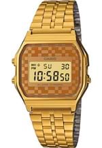 Ficha técnica e caractérísticas do produto Relógio Casio Feminino A159WGEA9ADF Dourado