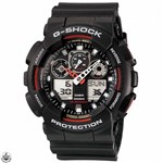 Ficha técnica e caractérísticas do produto Relógio Casio G-Shock Anadigi Masculino GA-100-1A4DR