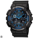 Ficha técnica e caractérísticas do produto Relógio Casio G-Shock Anadigi Masculino GA-100-1A2DR