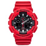 Ficha técnica e caractérísticas do produto Relógio Casio G-Shock Digital Masculino - GA-100B-4ADR