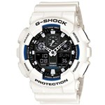 Ficha técnica e caractérísticas do produto Relógio Casio G-Shock Masculino Ga-100b-7a Branco