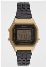 Ficha técnica e caractérísticas do produto Relógio Casio LA680WEGB-1ADF Dourado/Azul