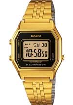 Ficha técnica e caractérísticas do produto Relógio Casio LA680WGA-1DF Dourado